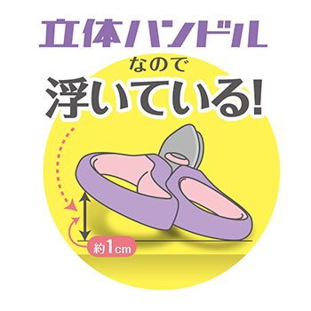 学習はさみ サットル 右手用 パープル